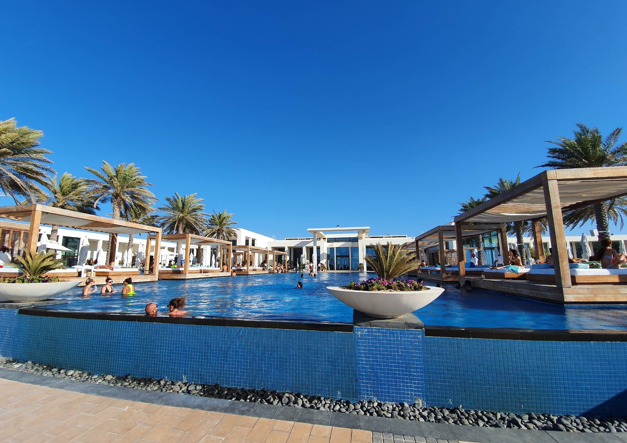 Poolside